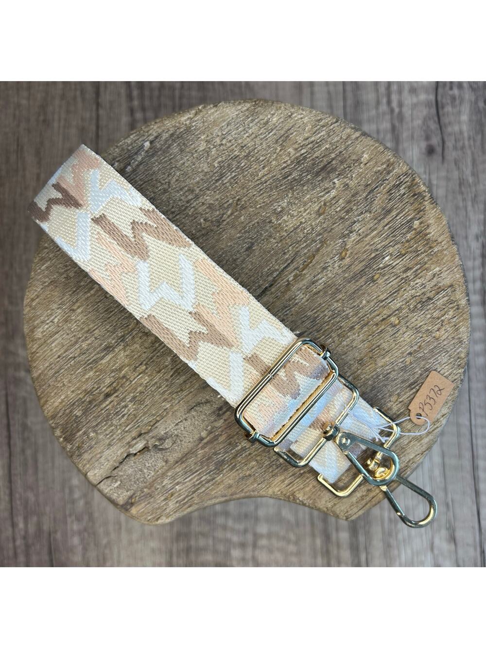 Wide Pink Beige Neutral Pink Purse Strap Crossbody Guitar Strap NEW FAST SHIP
